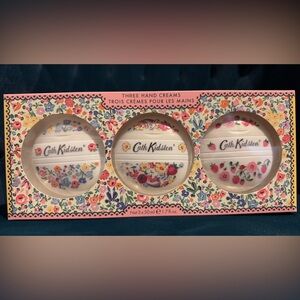 Cath Kidston Pebble Hand Cream Set Collectible Compacts 3 scents gift set NWT